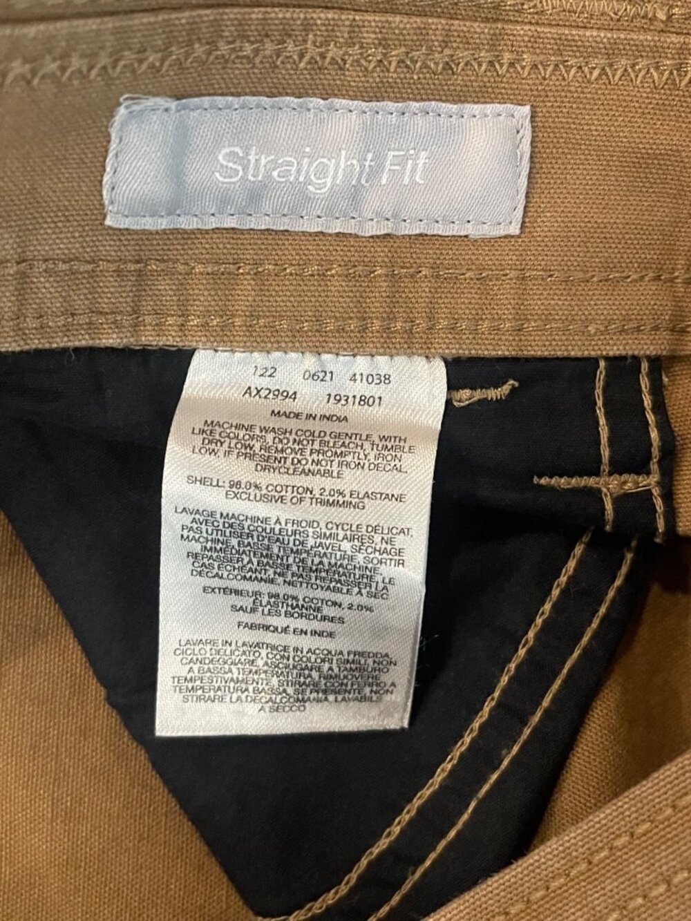 Columbia Men’s Straight Fit Work Shorts Sz 36W 10L - Picture 3 of 8